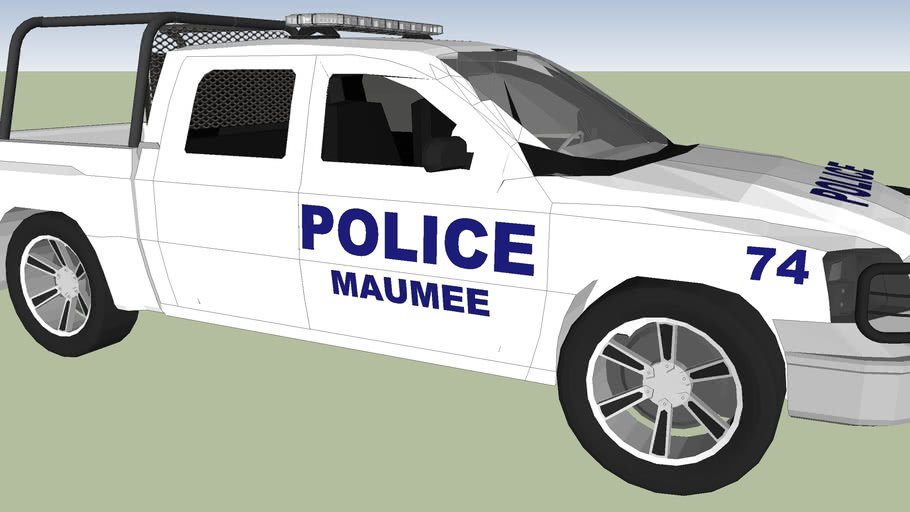 Police patrol Maumee. UNITED STATES OF AMEIRCA