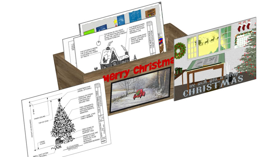 christmas-card-box-3d-warehouse