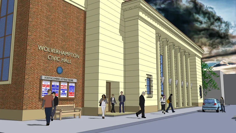 CIVIC HALL WOLVERHAMPTON | 3D Warehouse