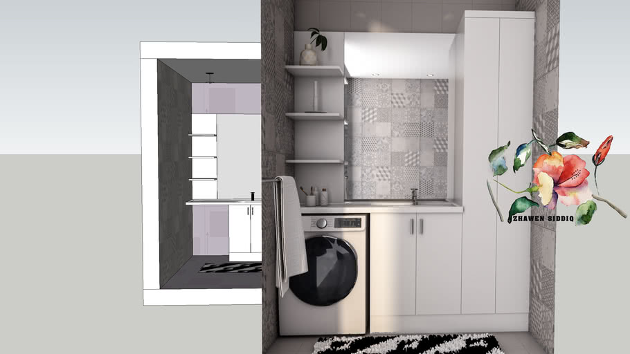 bathroom cabinet | 3D Warehouse