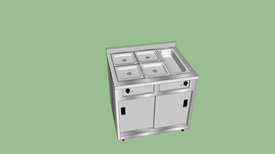 Bain Marie 3D Warehouse