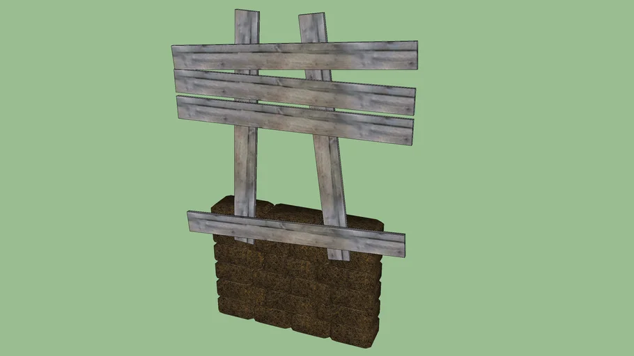 Zombie Barrier 3D Warehouse