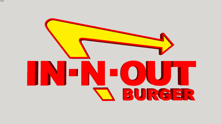 in n out burger logo