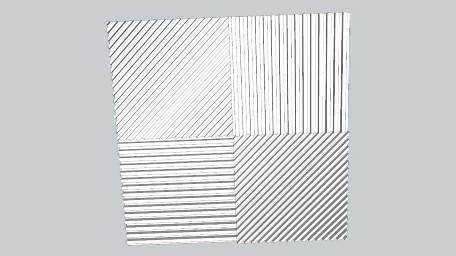 wood fluted panel