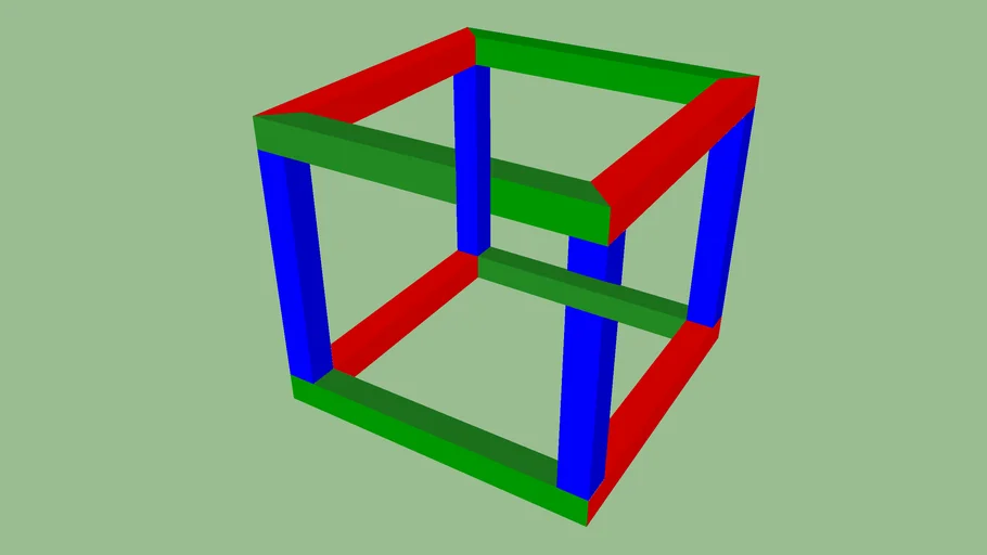 intertwined cubes | 3D Warehouse