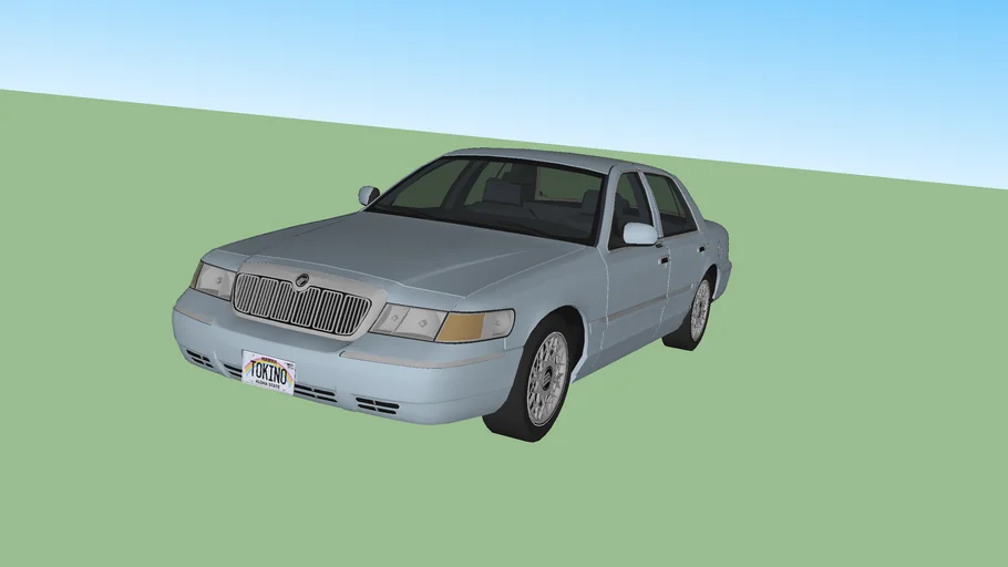 2001 Mercury Grand Marquis | 3D Warehouse