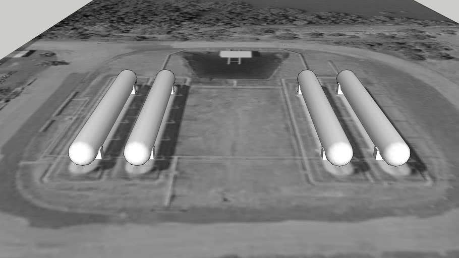 Darwin Gas Storage 3D Warehouse