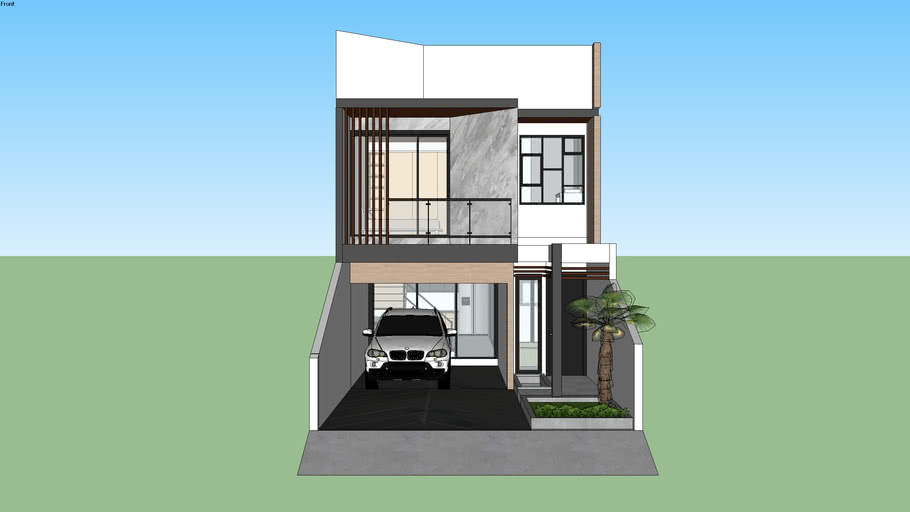 Rumah Modern Kontemporer | 3D Warehouse