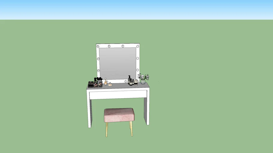dressing table design by farahisya 3D Warehouse