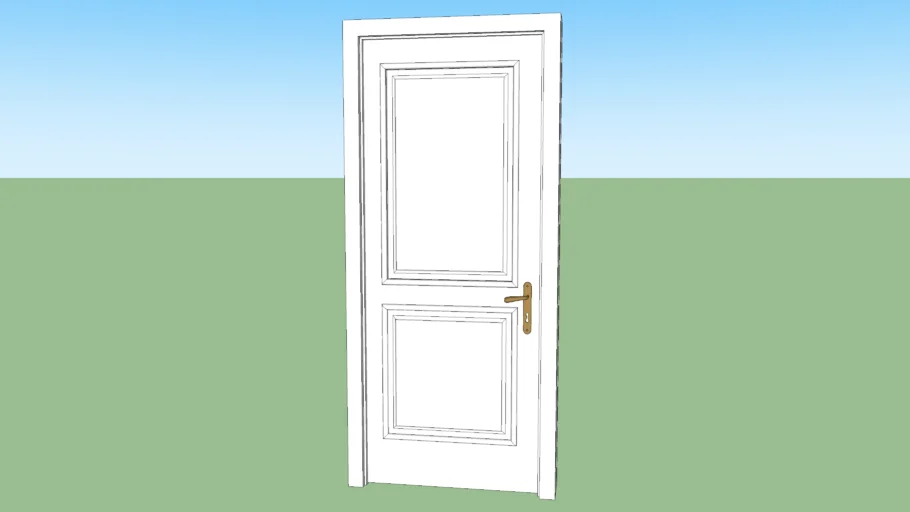 2 panel door