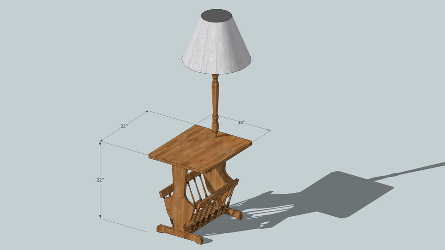 Rosie's Lamp Table