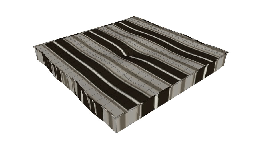 Seat Cushion, textured 3D Warehouse