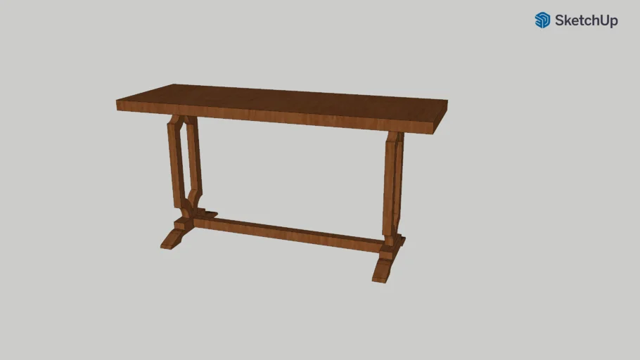 Rectangle Pub Table