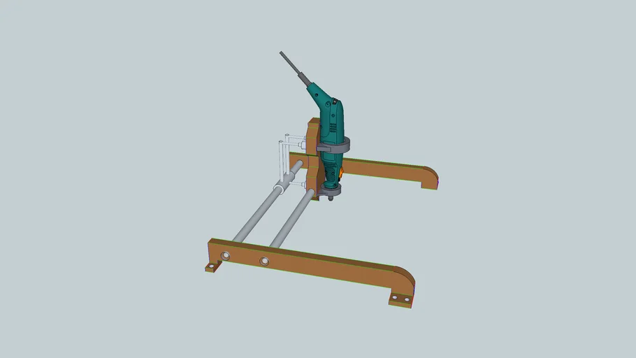 Rotary Tool Straight Router Jig 3D Warehouse