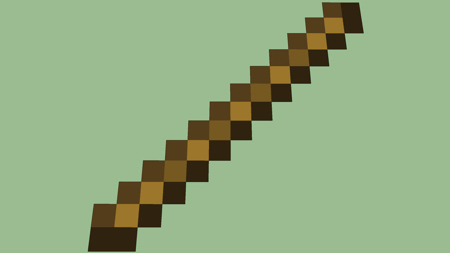 Minecraft Stick | 3D Warehouse