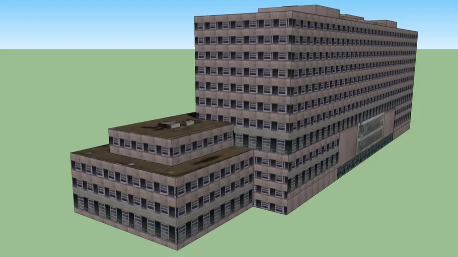 Queens County Criminal Courts Building | 3D Warehouse