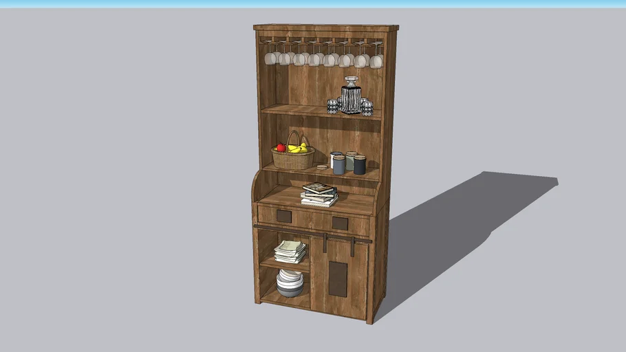 Rustic cabinet