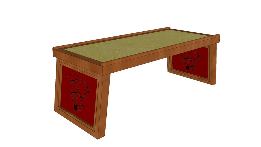 Handbell Music Binder Stand 3D Warehouse