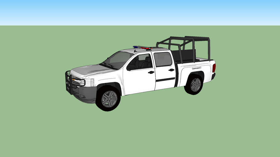 Patrol Chevrolet Silverado 2014 Model Equipped 3d Warehouse 4335