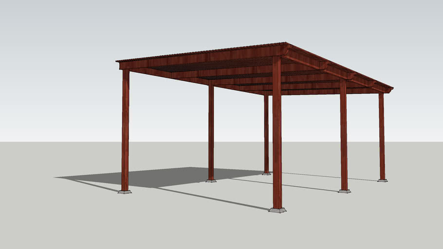 Shade house, awning, shelter | 3D Warehouse