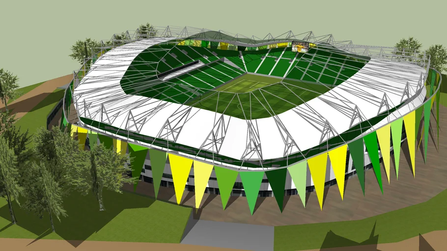 Sydney Football Stadium Reconstruction 3D Warehouse
