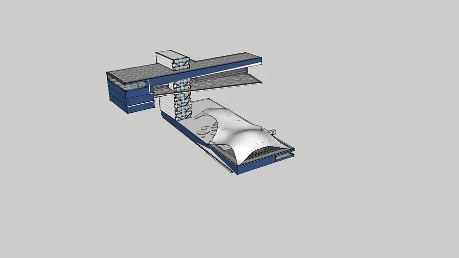 EXP 2 - model | 3D Warehouse