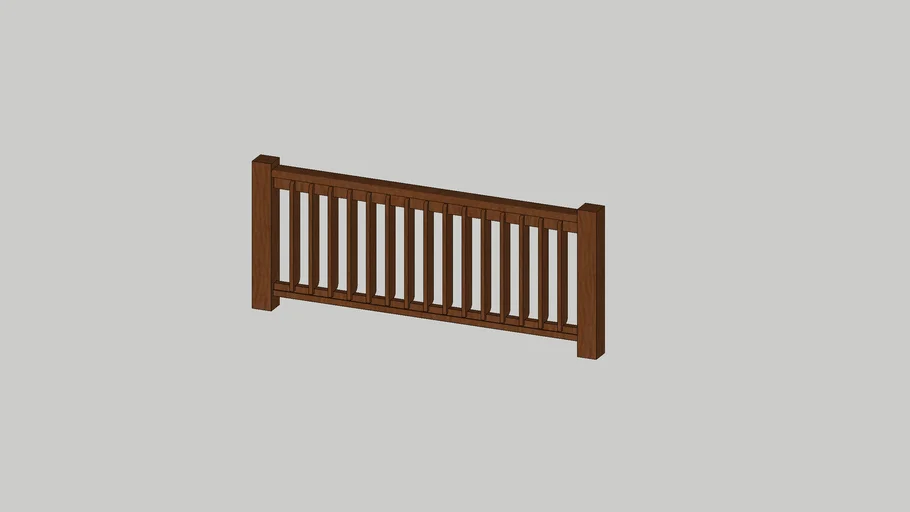 Hardwood Railing