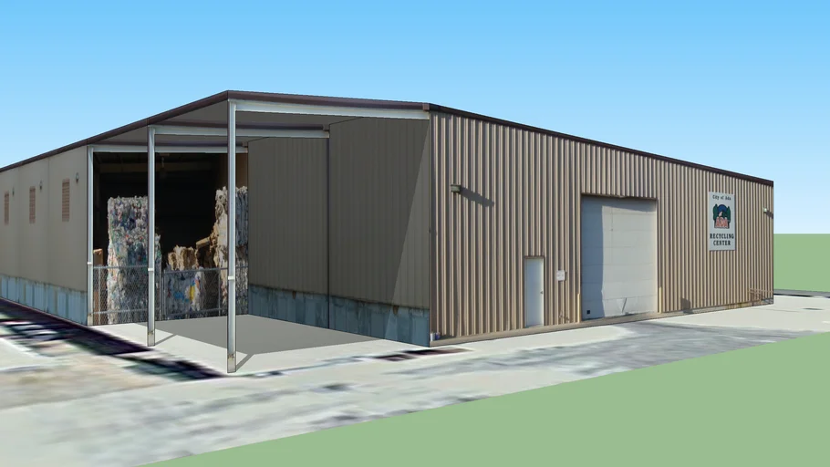 Ada Recycling Center 3D Warehouse