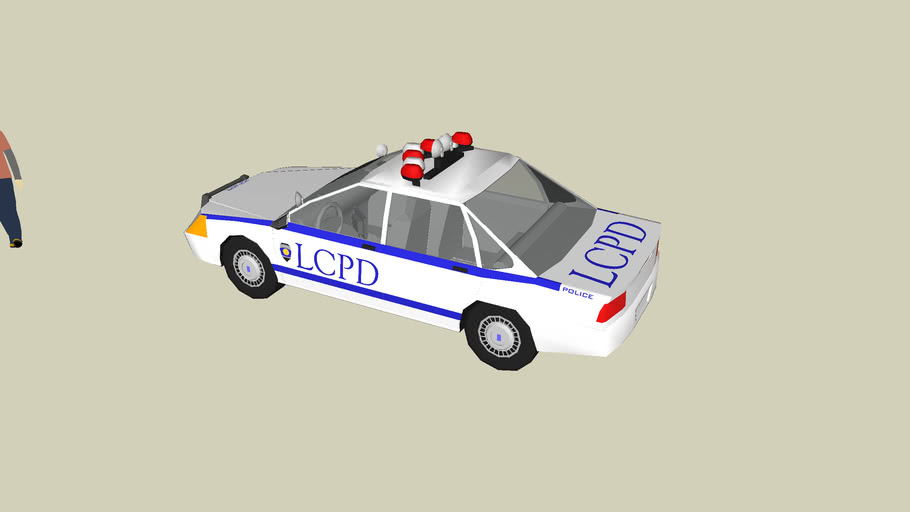 LCPD Police Car from GTA IV | 3D Warehouse