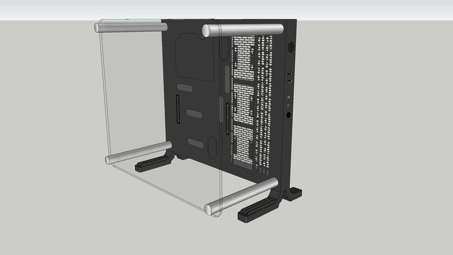 Thermaltake p3 case 3D Warehouse