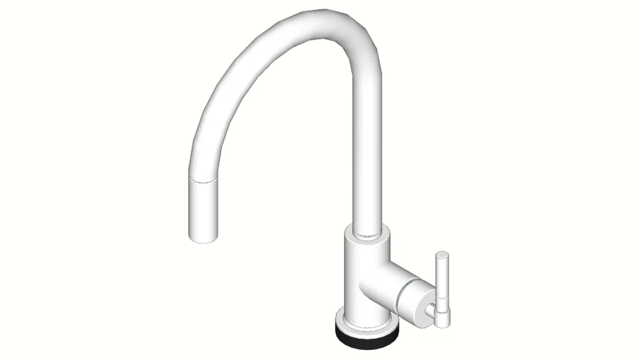 Litze®  Pull-Down Faucet with Arc Spout and Knurled Handle
