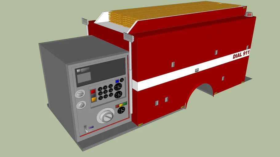 Fire Engine apparatus | 3D Warehouse