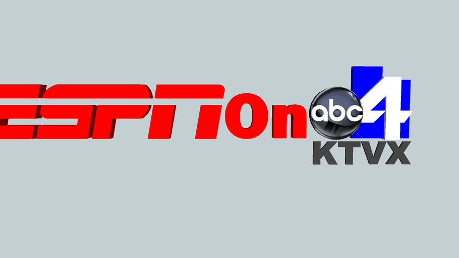 ESPN On ABC Logo 3D Warehouse
