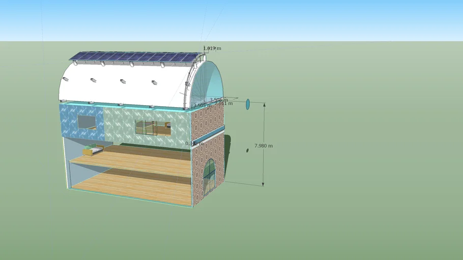 Solar Panel Dome Helergon