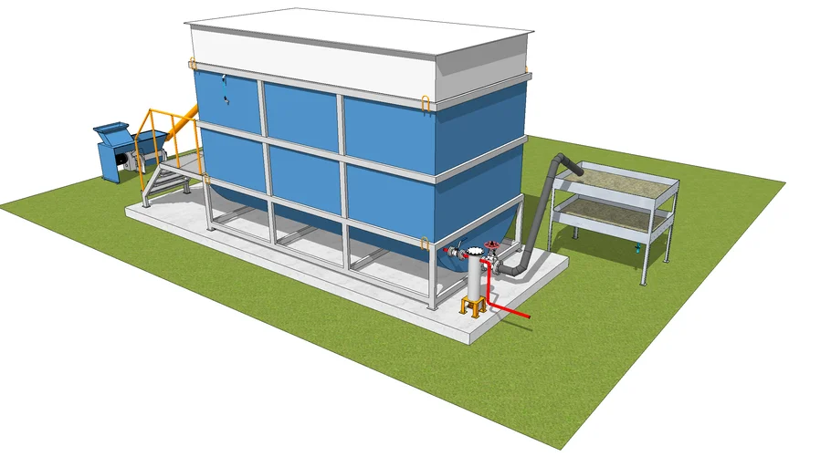 Biogas small scale | 3D Warehouse