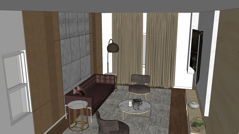 Living Room | 3D Warehouse