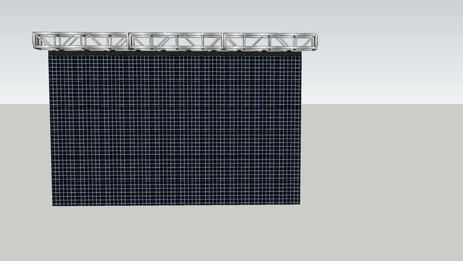 LED Screen 16' x 9' 3D Warehouse