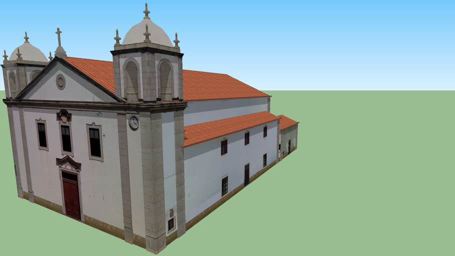 Modelo 3D da Igreja Paroquial de Cascais