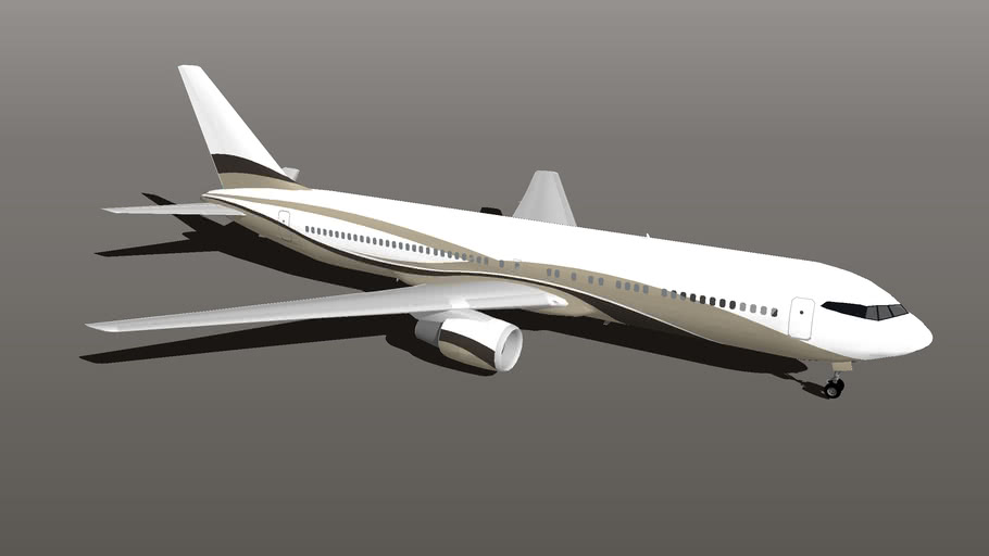 Roman Abramovich’s Private Boeing 767-300 Aircraft | 3D Warehouse