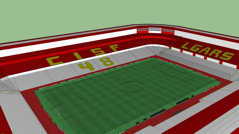 Nuevo estadio Independiente Ultimo - - 3D Warehouse