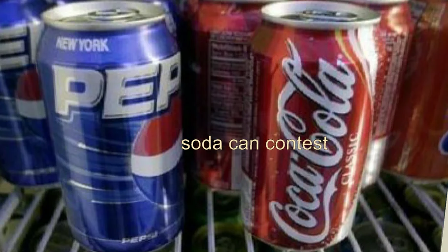soda can contest
