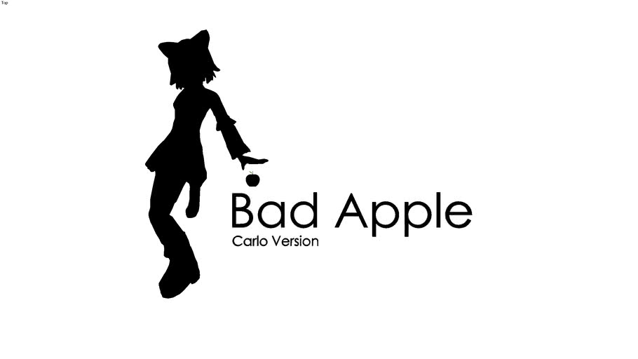 Bad Apple 3D Warehouse