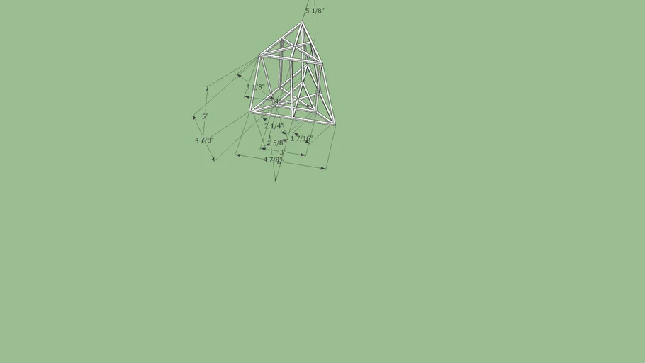 Magnet Foundations Balsa Structure | 3D Warehouse