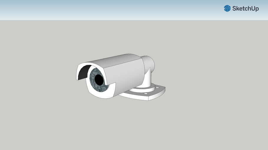 CCTV Camera 3D Warehouse