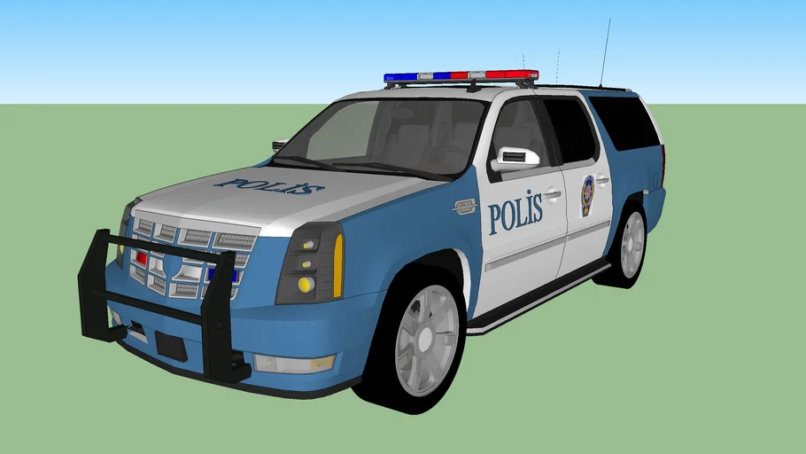 Turkish Car Babayiğit SUV - Police Car