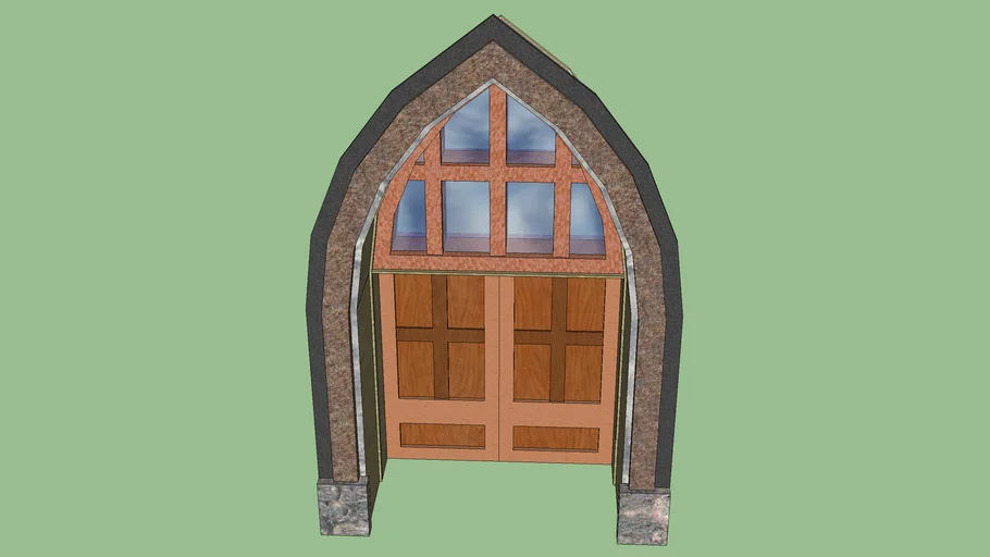 'gothic' door | 3D Warehouse
