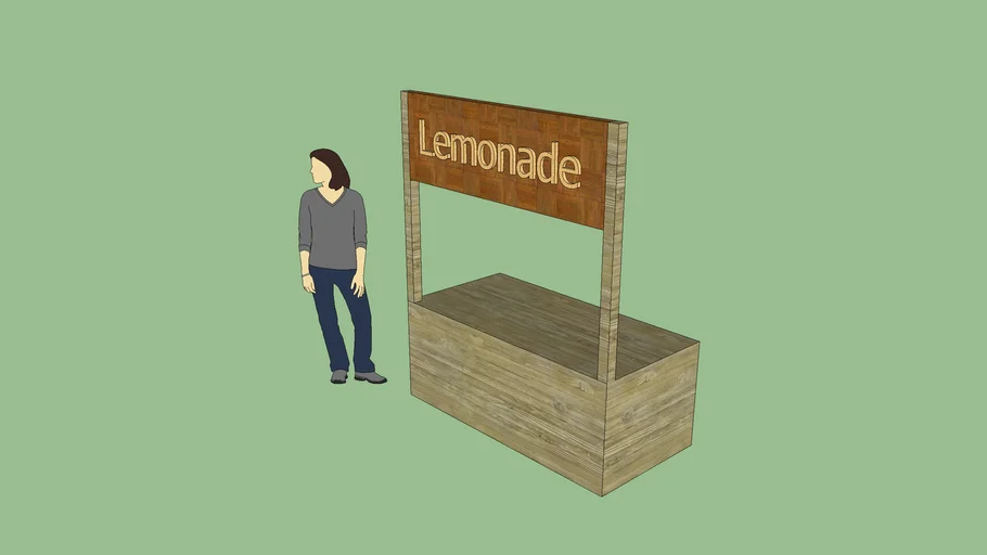 lemonade Stand 3D Warehouse