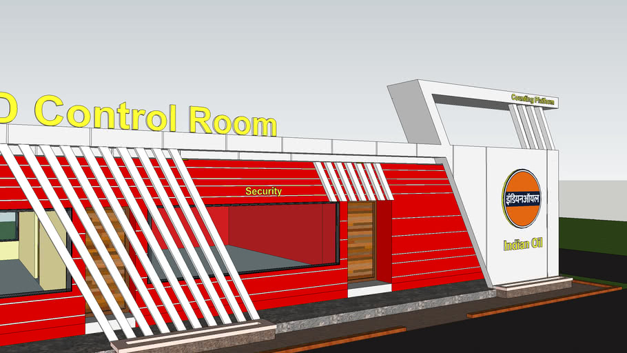 petrol bunk 3D Warehouse