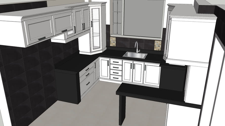 COCINA B/N | 3D Warehouse