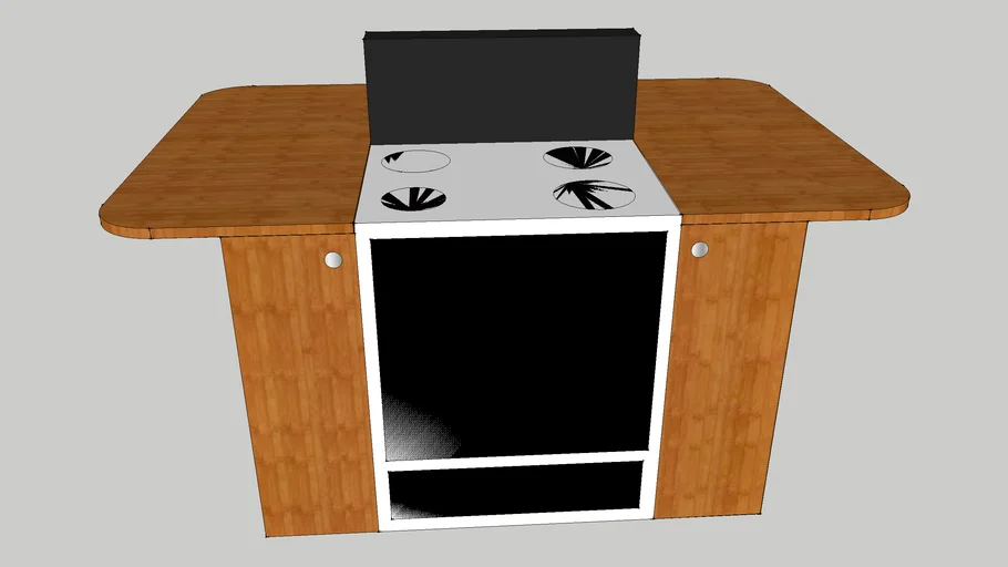 kitchen island 3D Warehouse